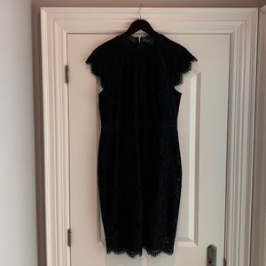 H&M black lace dress